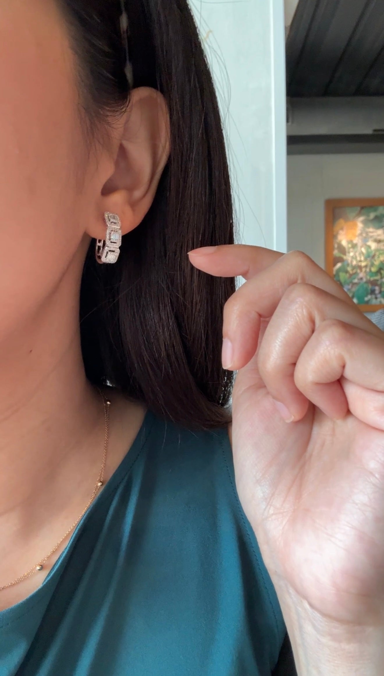 Rina Creole Earrings