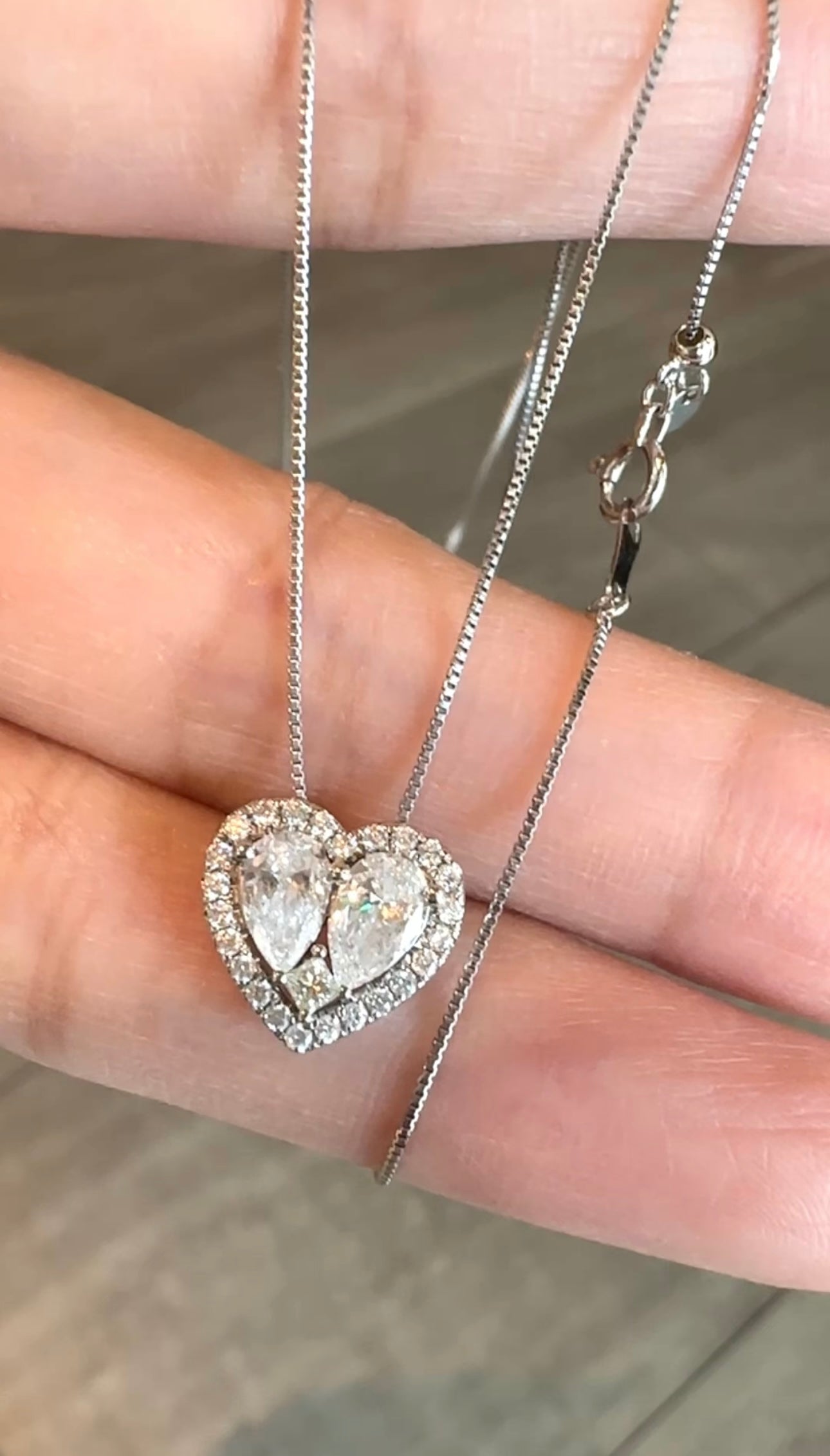 CORDIS Heart Illusion Pendant