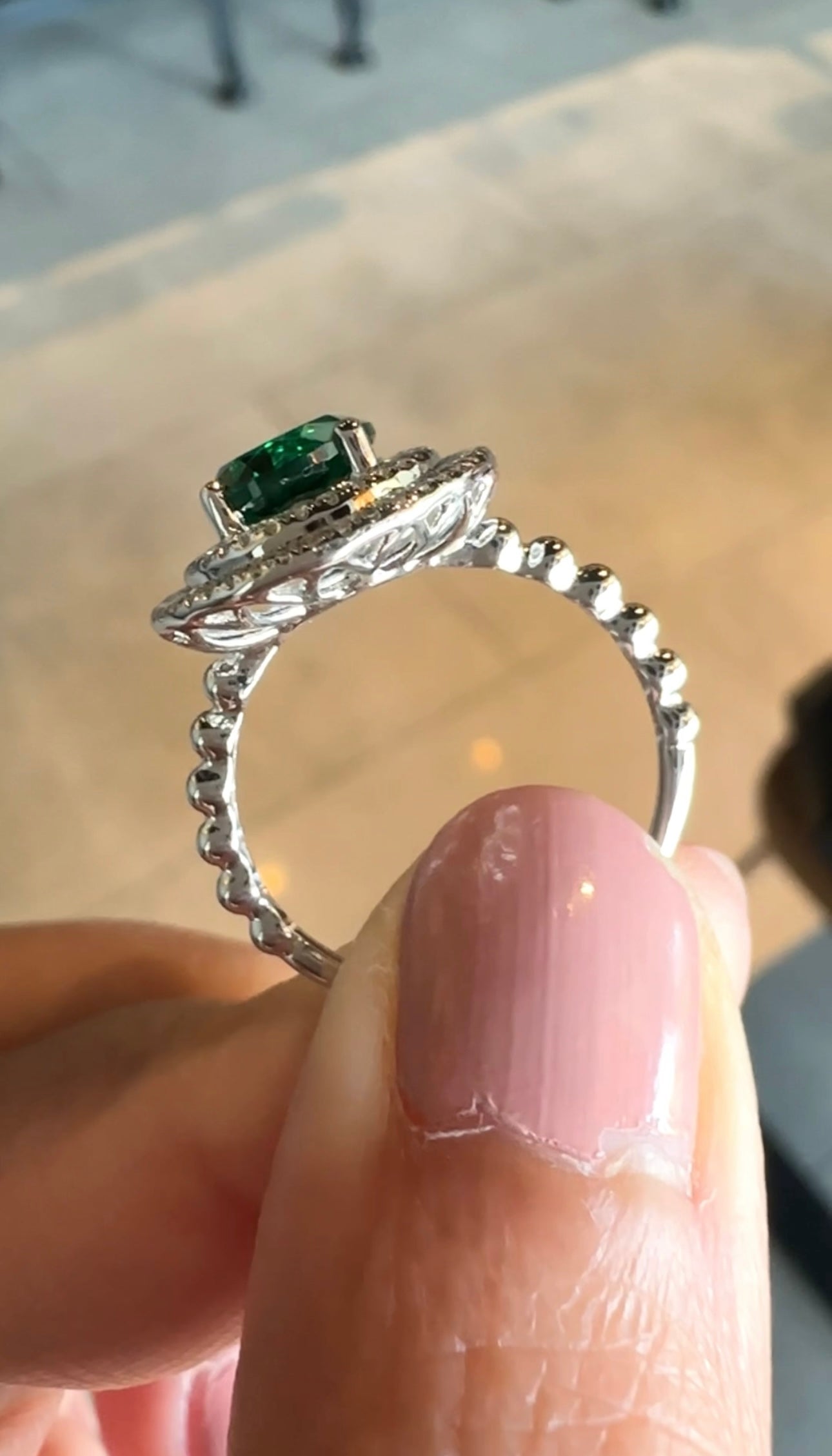 Honor Emerald Ring