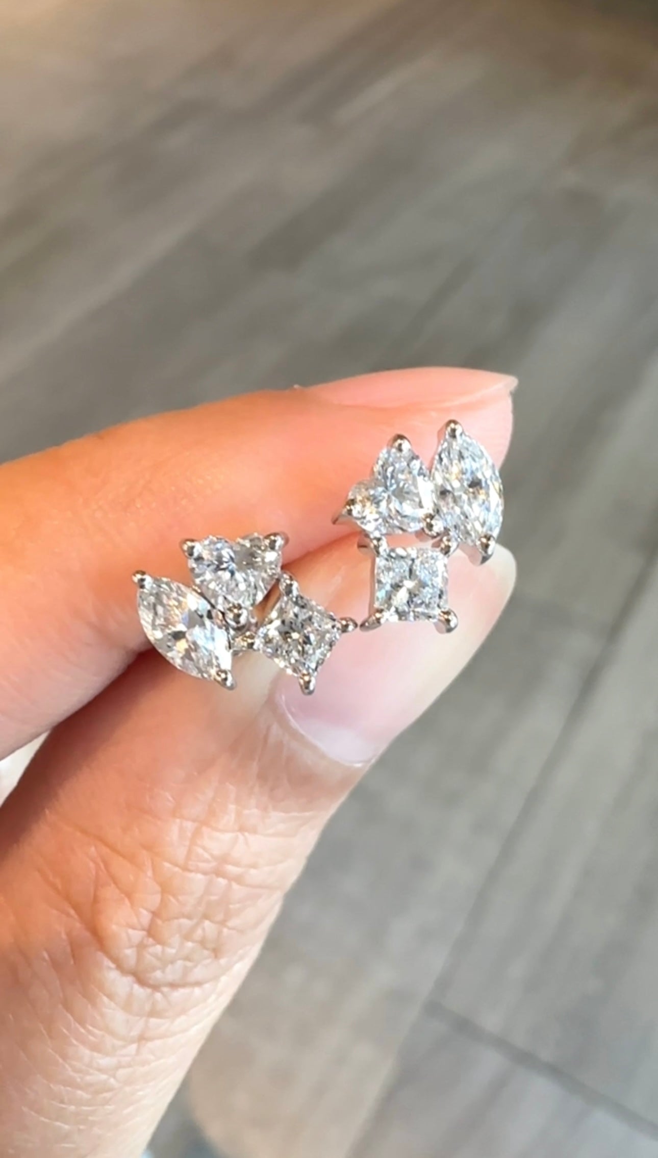 ALETHEA Cluster Earring