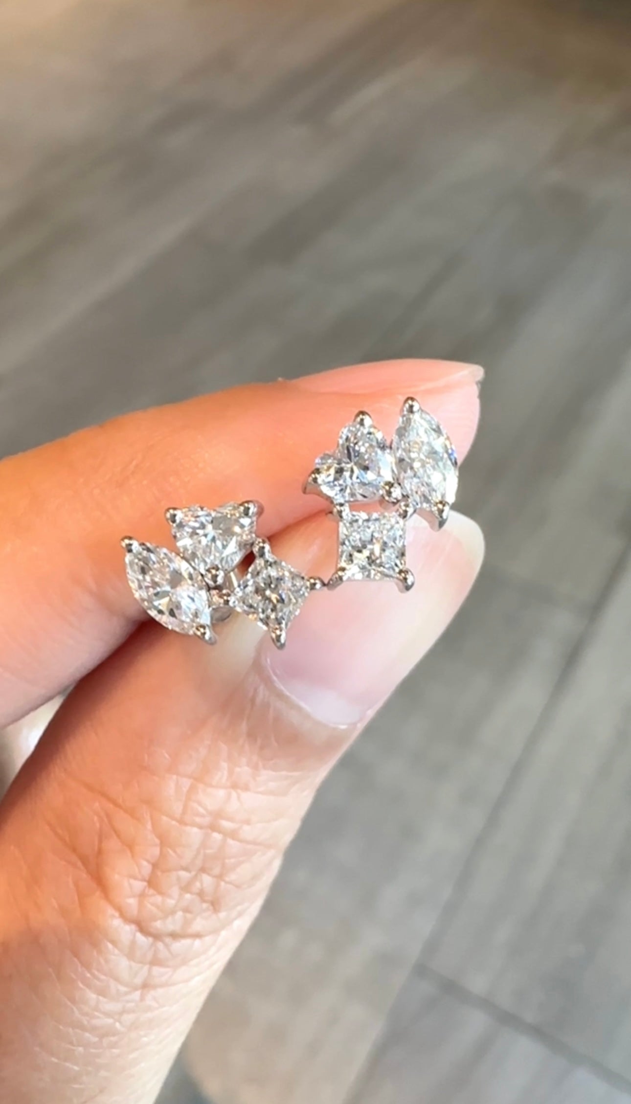 ALETHEA Cluster Earring
