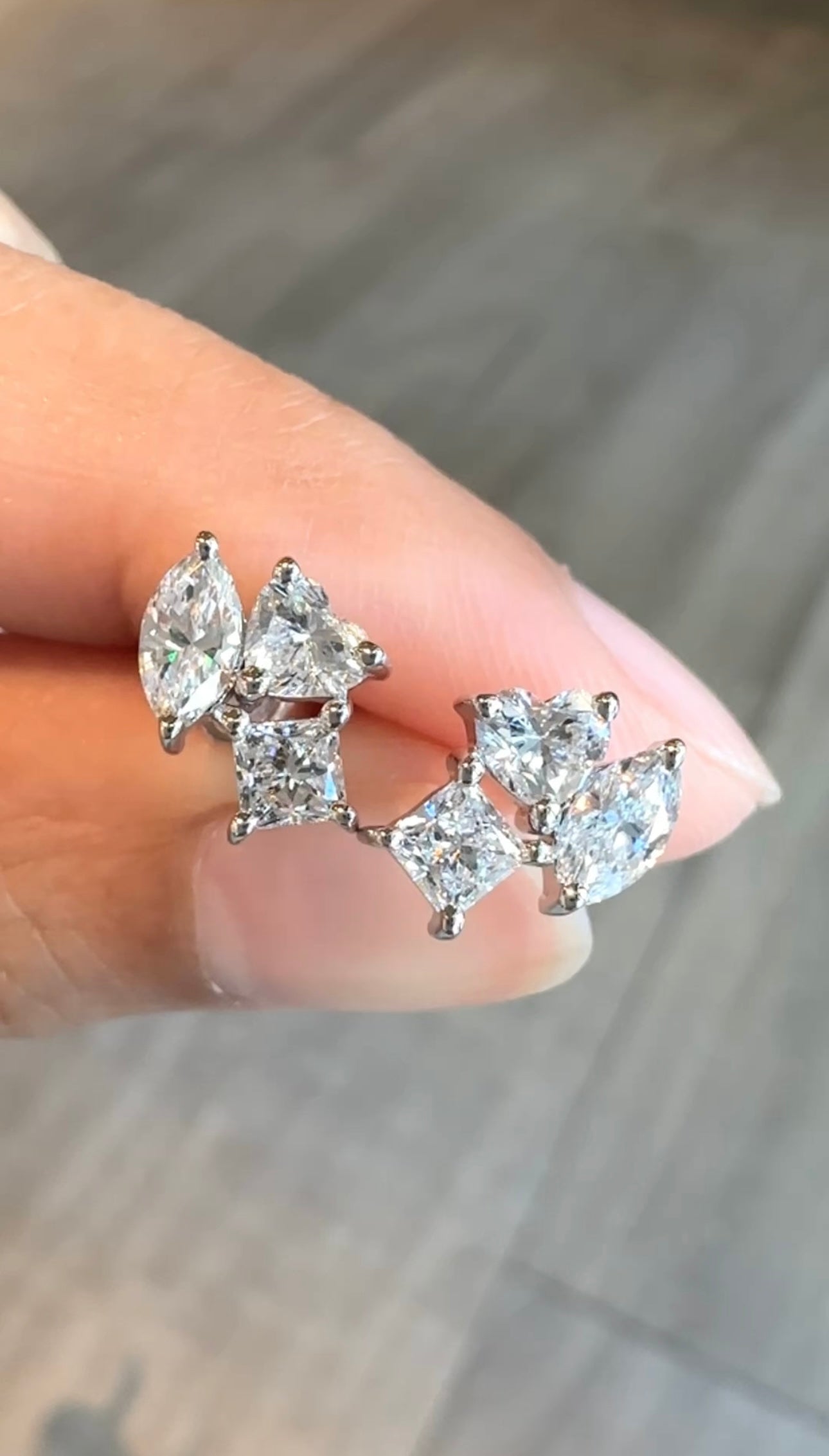 ALETHEA Cluster Earring