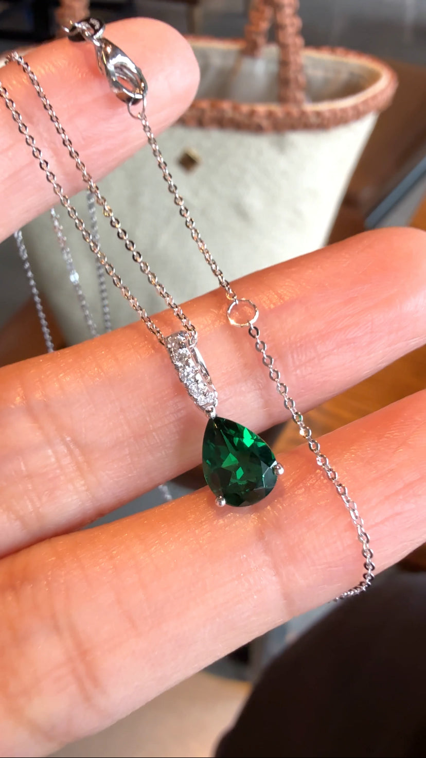 LEILANI Emerald Necklace