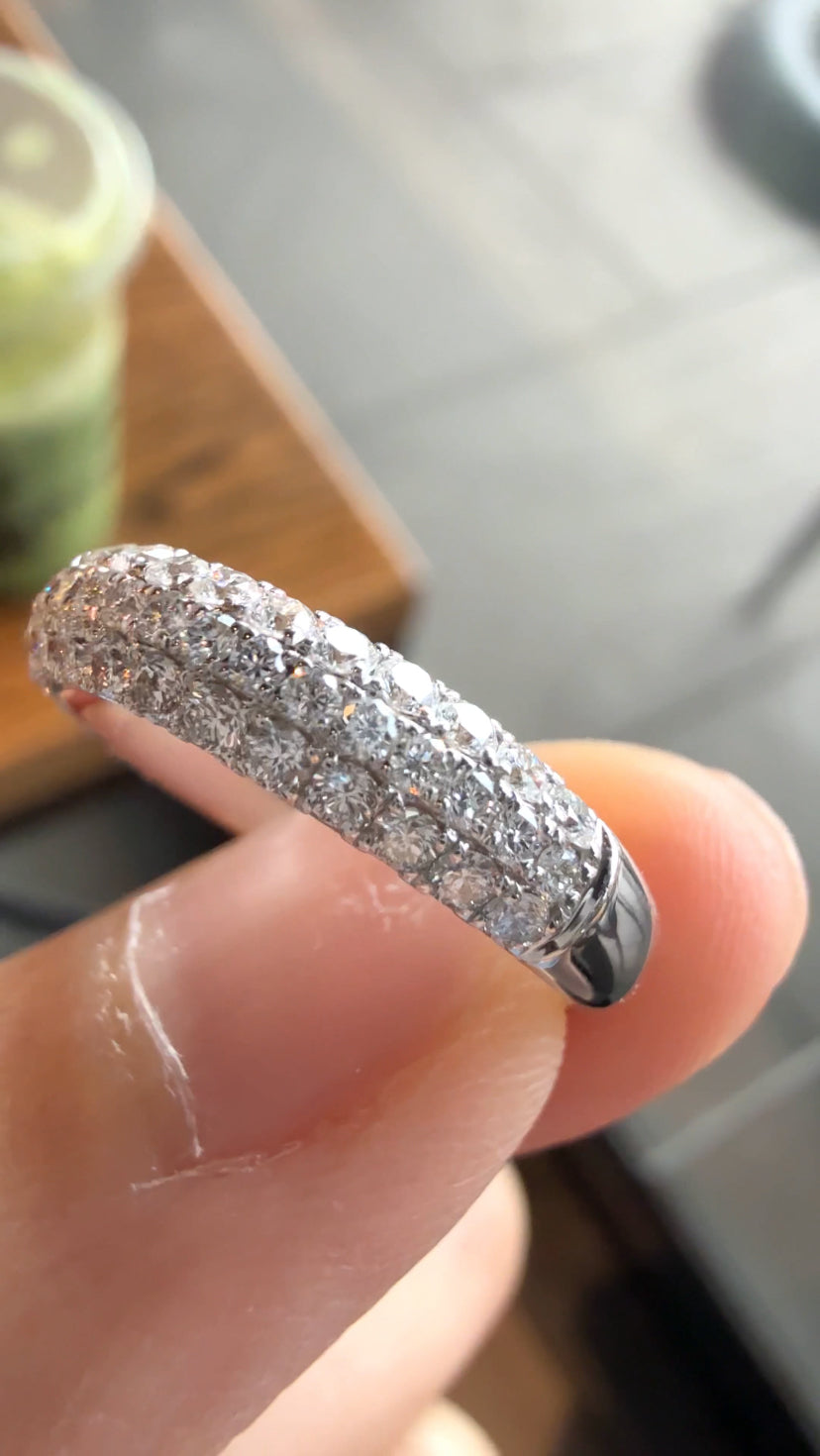 MARGOT Pave Eternity Ring