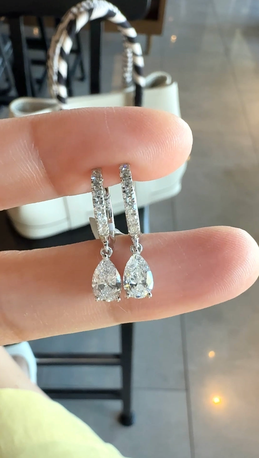 BLAKE Pear Drop Dangle Earrings