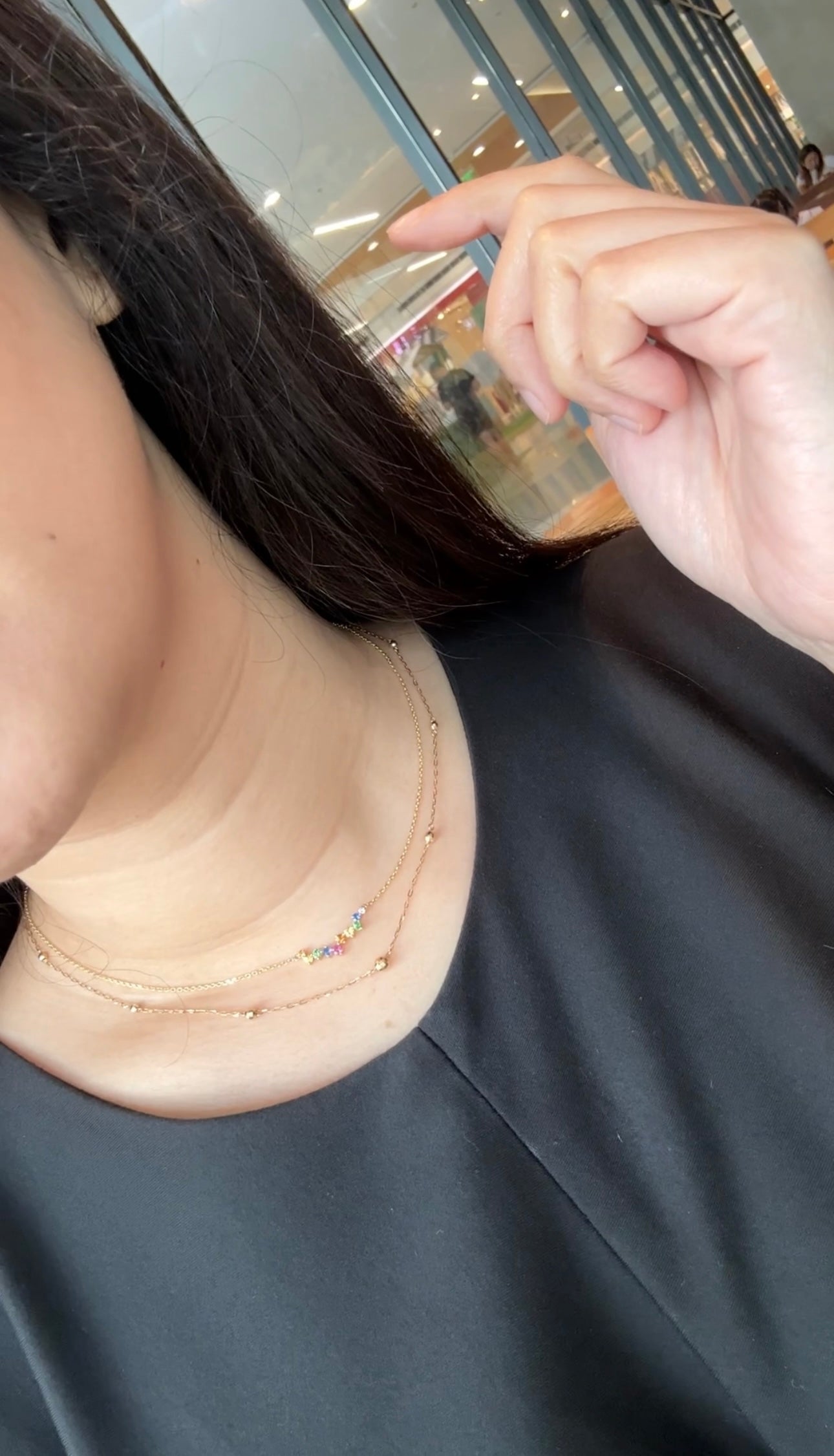 DELIA Kaleidoscope Necklace