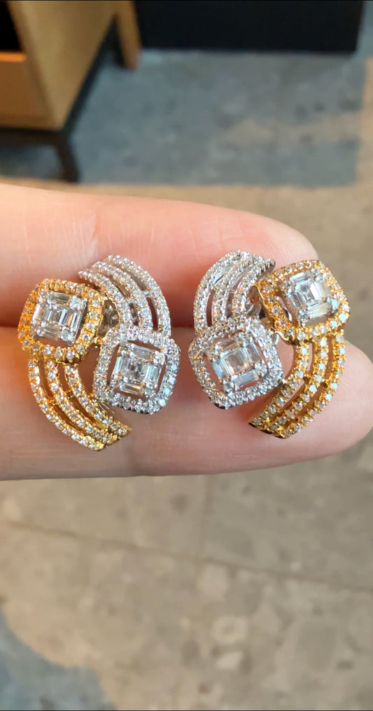 EIRA Twin Radiant Earrings