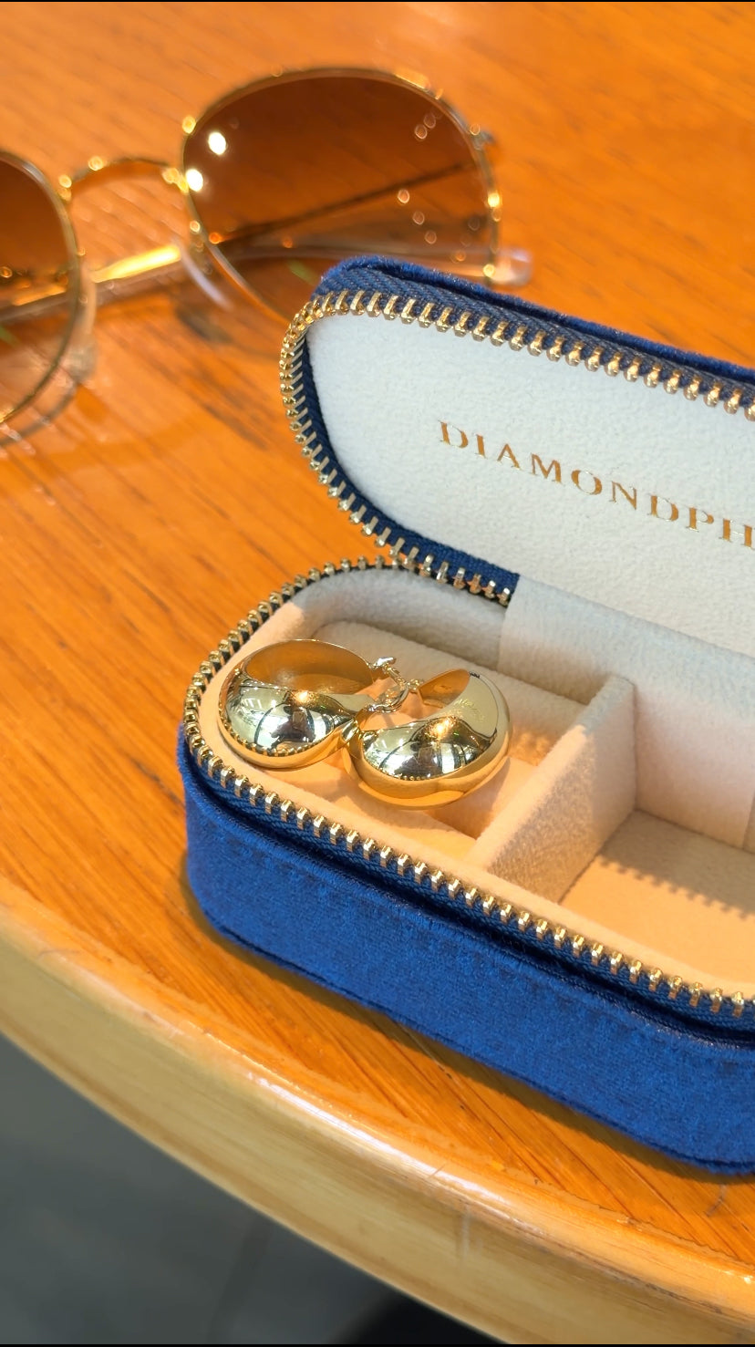 HARI Golden Hoop Earrings