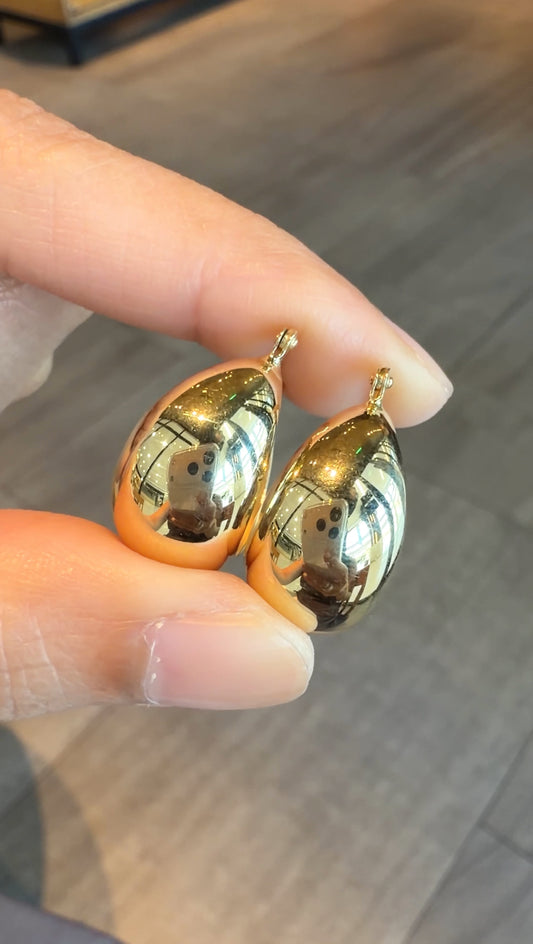 HARI Golden Hoop Earrings