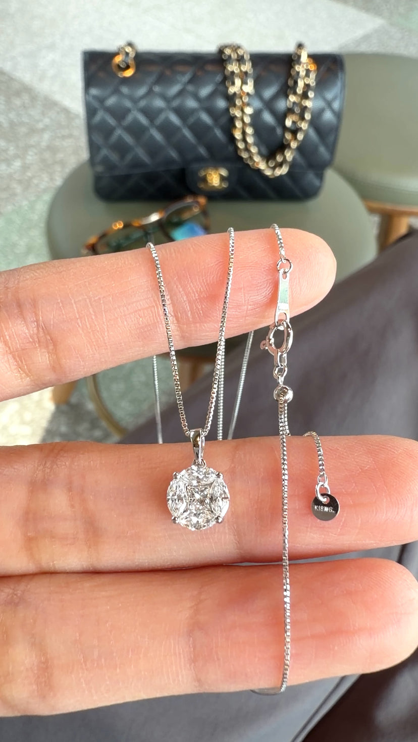 LOUELLA LGD Illusion Necklace