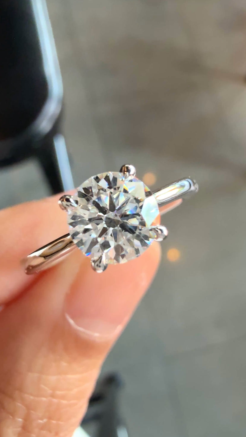 Arabella Round Diamond Ring