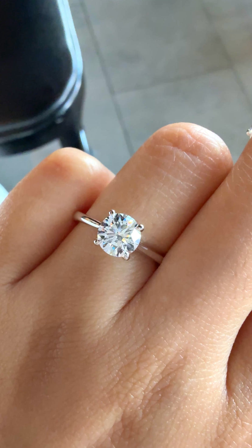 Arabella Round Diamond Ring