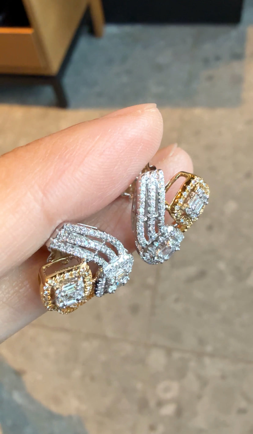 EIRA Twin Radiant Earrings