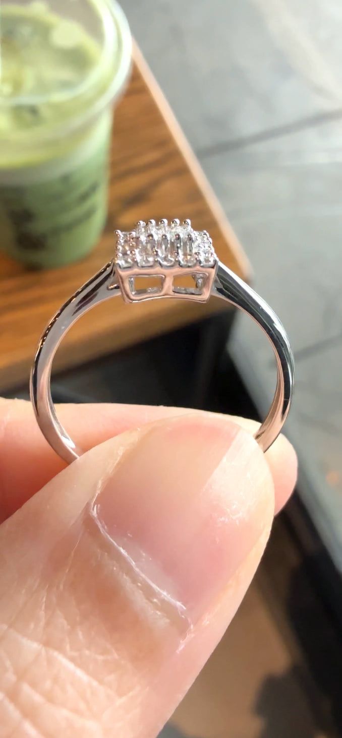 EDEN Dainty Emerald- Shaped Set