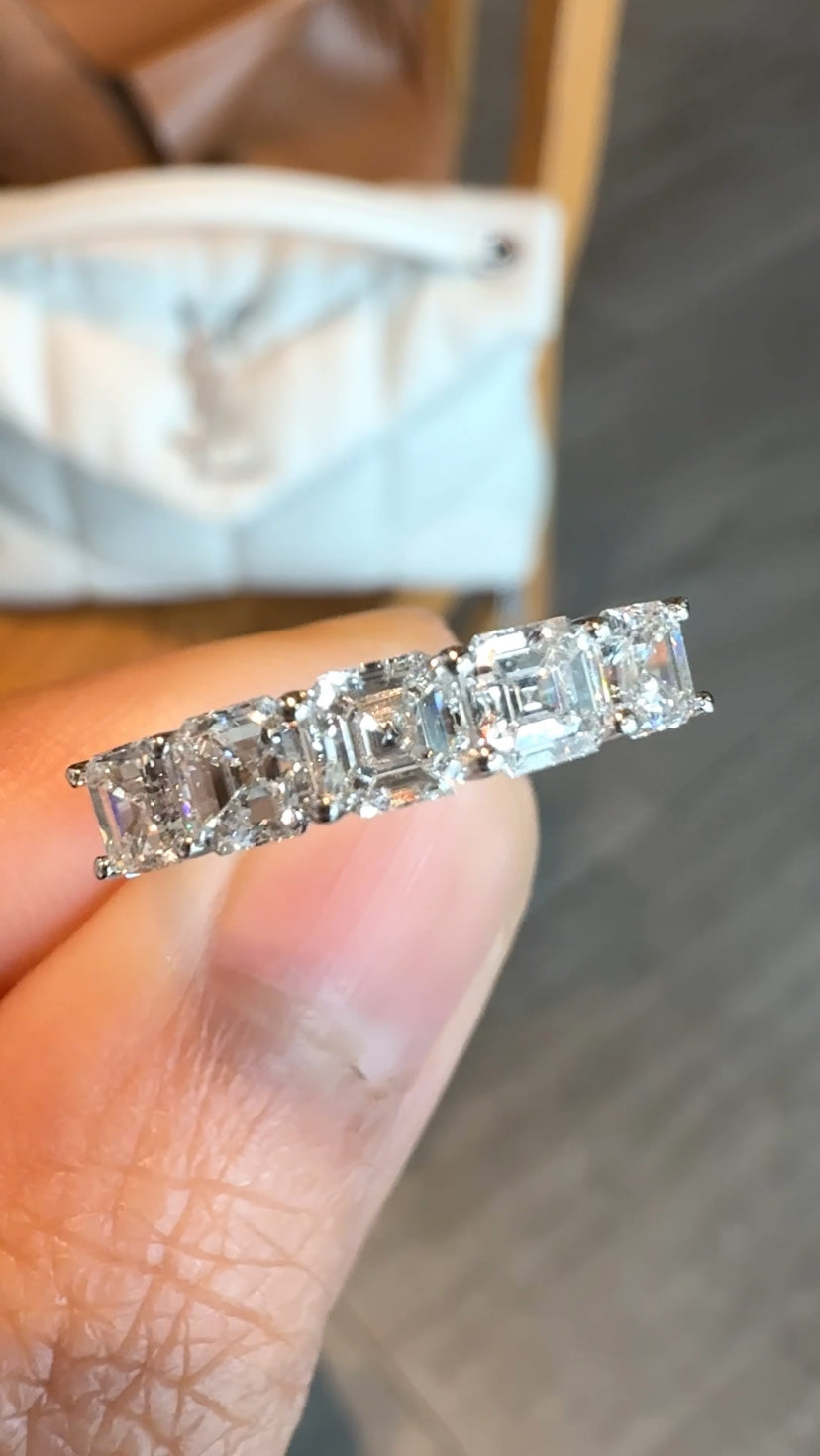 BRENNA Half Eternity Ring