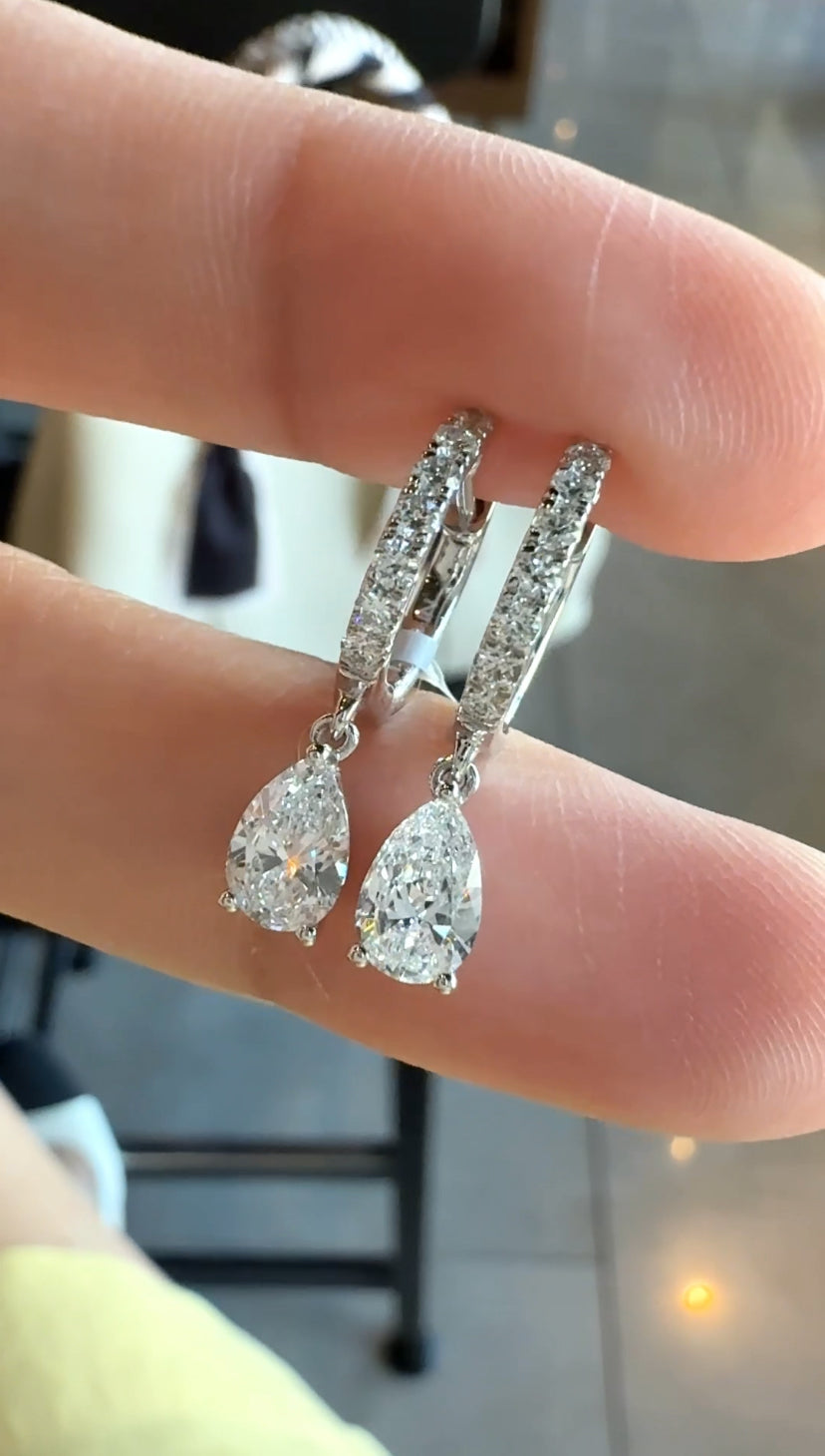 BLAKE Pear Drop Dangle Earrings