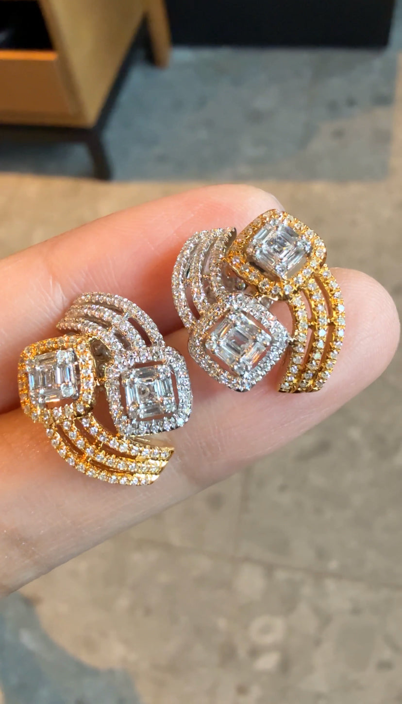 EIRA Twin Radiant Earrings