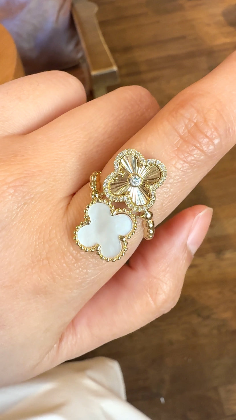 VAYA Clover Ring