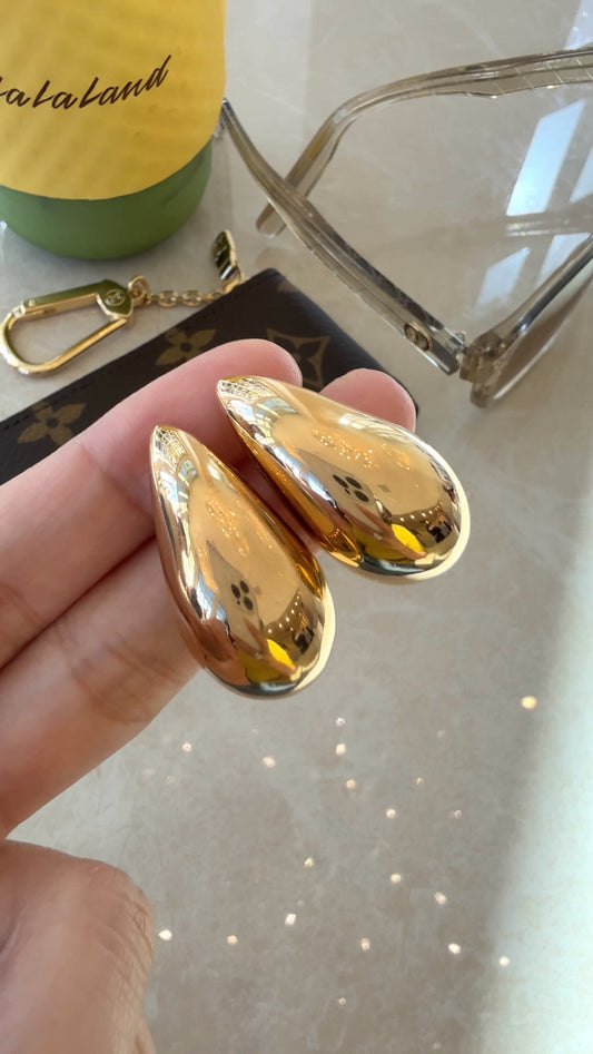 LANA Golden Teardrop Earrings