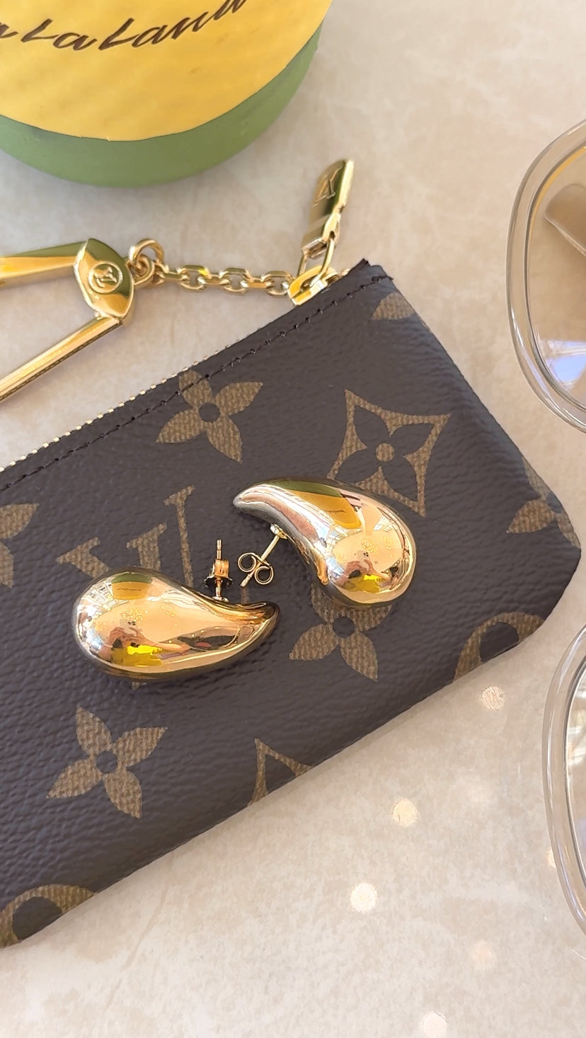 LANA Golden Teardrop Earrings