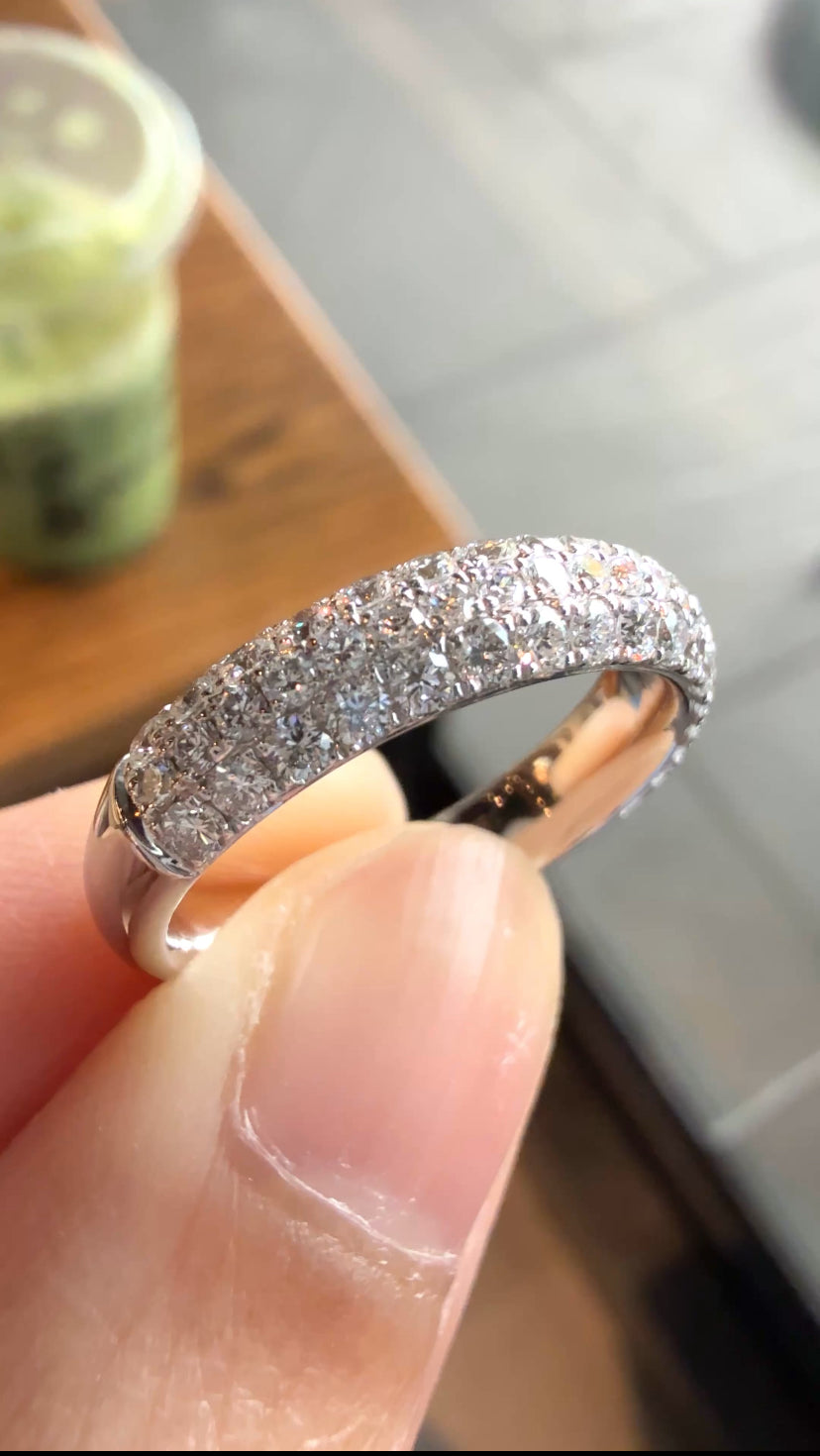 MARGOT Pave Eternity Ring