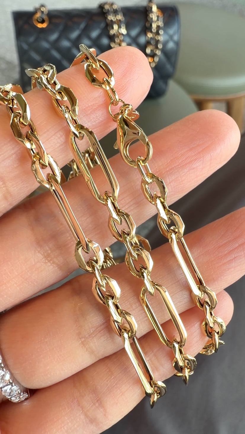 DIVA Paper Clip Necklace