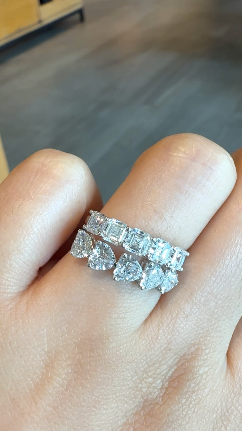 BRENNA Half Eternity Ring