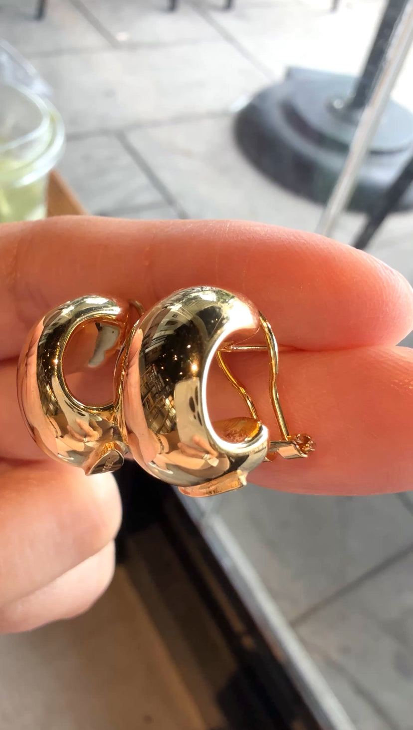 JERICA Chunky Dome Earrings