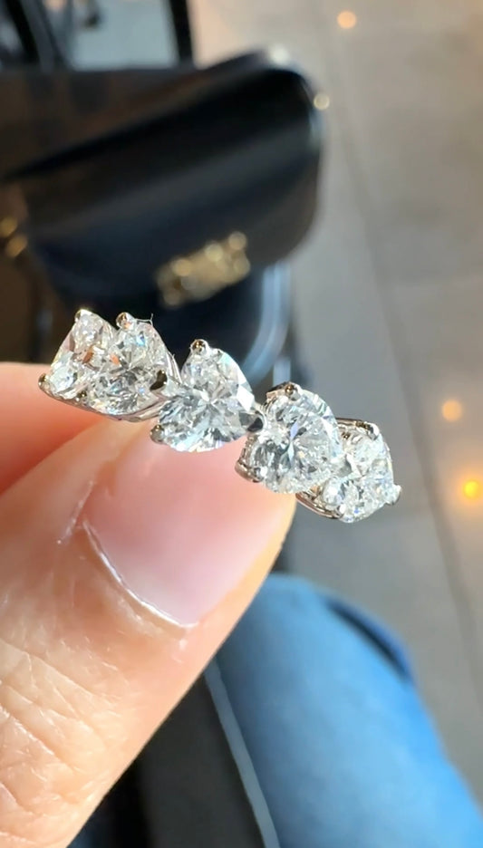 QUINN HEART DIAMOND RING