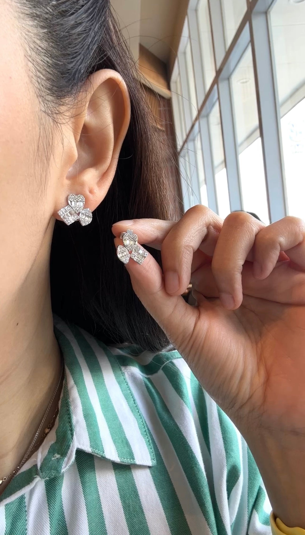 CHRISTINE Cluster Earrings