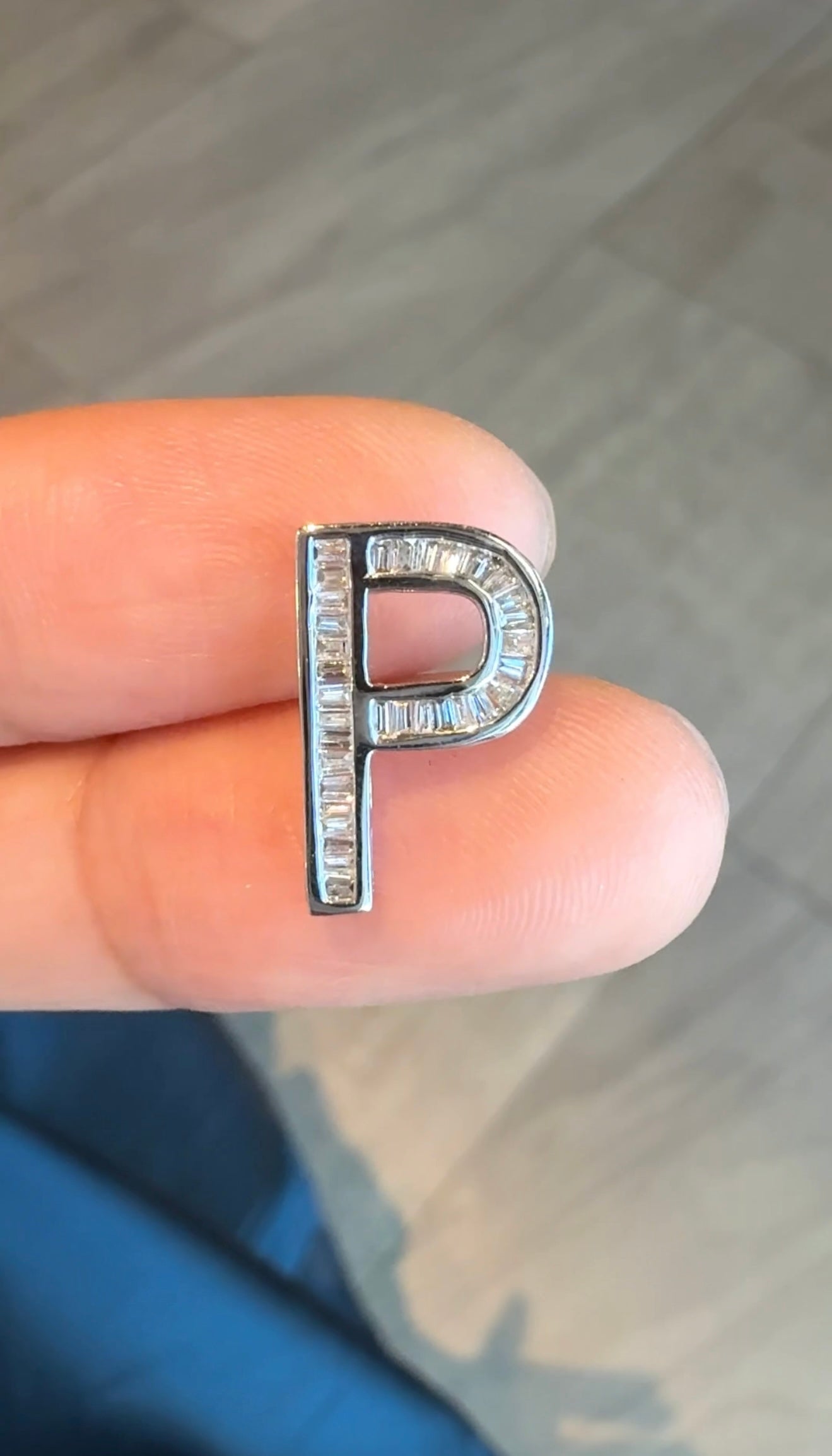 Letty P Diamond Pendant