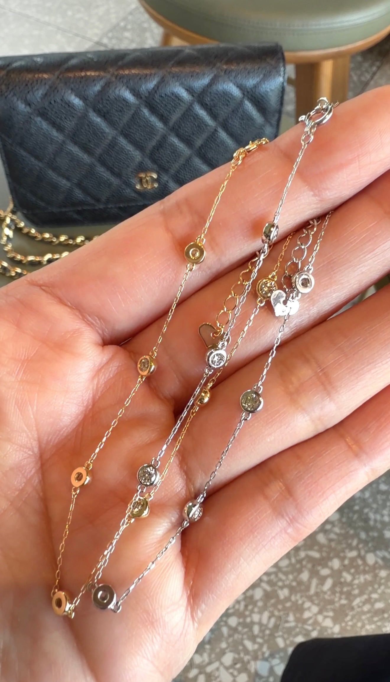 Zia Platinum Station Bracelet