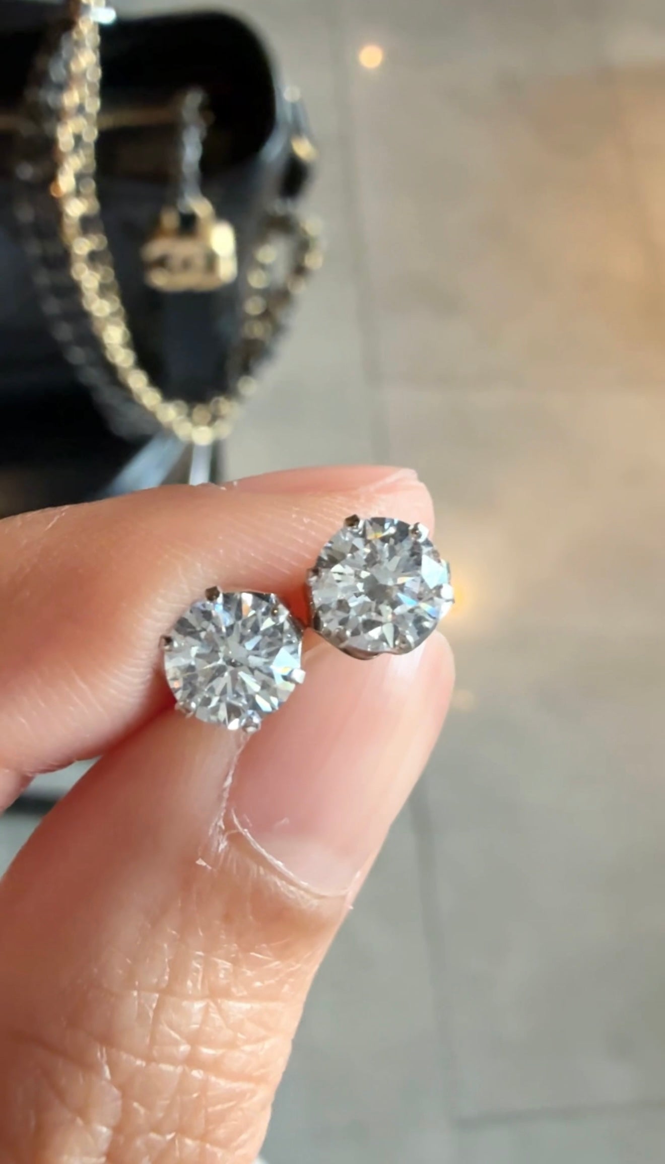Tish .50-Carat Stud Earrings