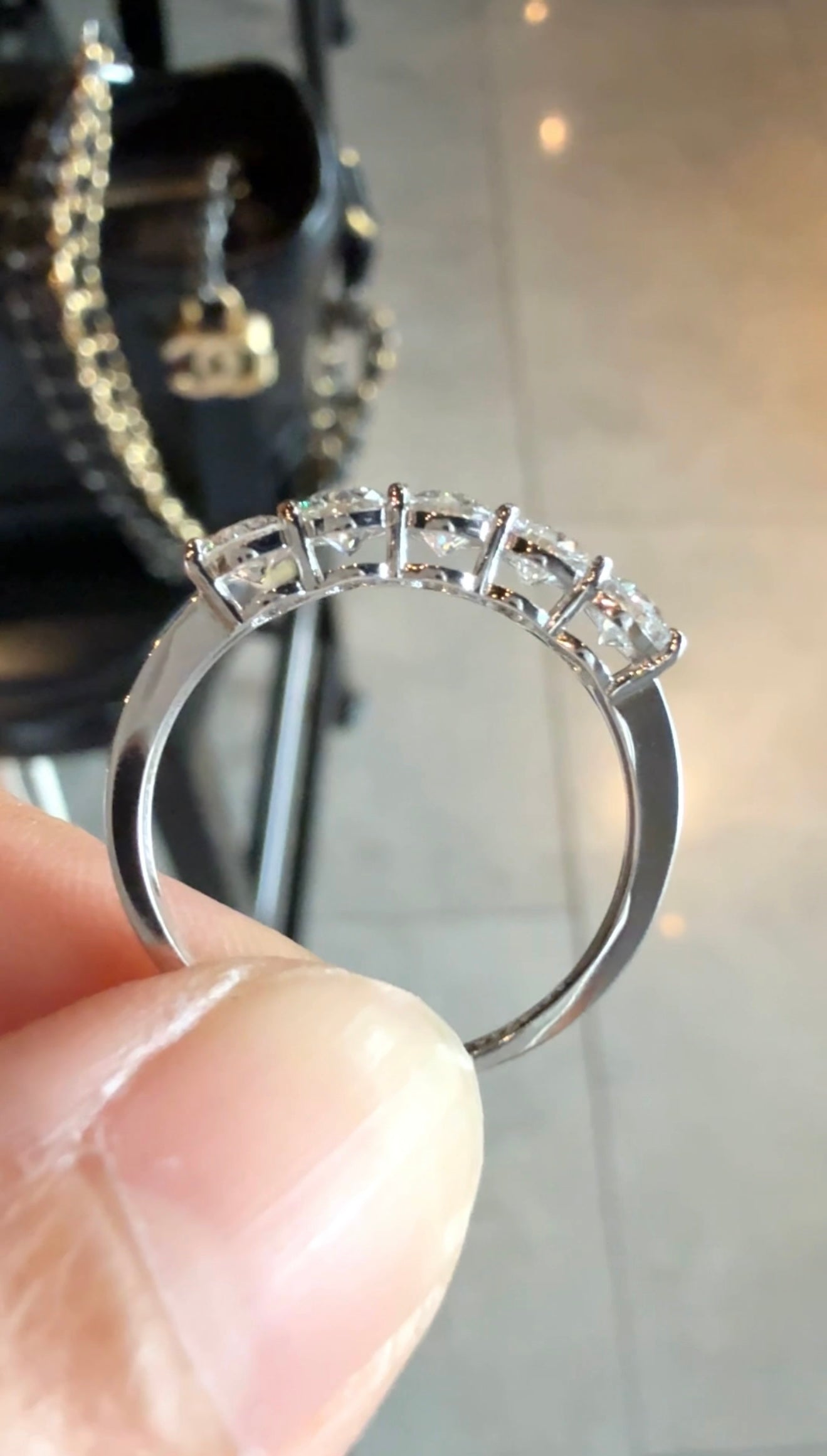 Ysa Half-Eternity Ring