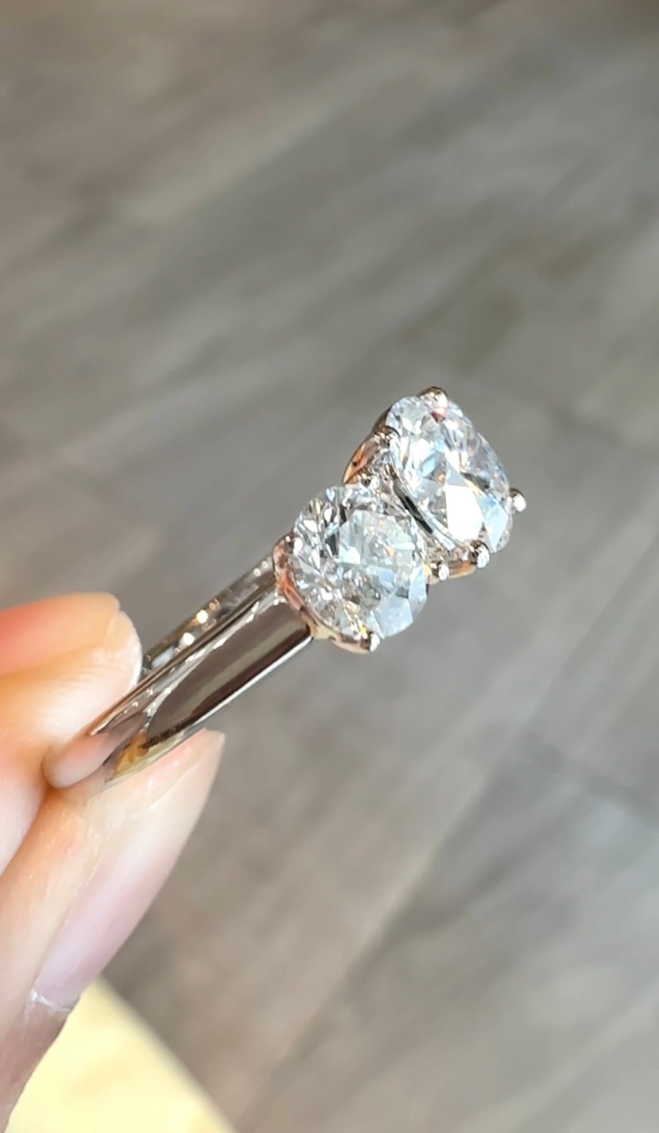 TORI Trio Diamond Ring