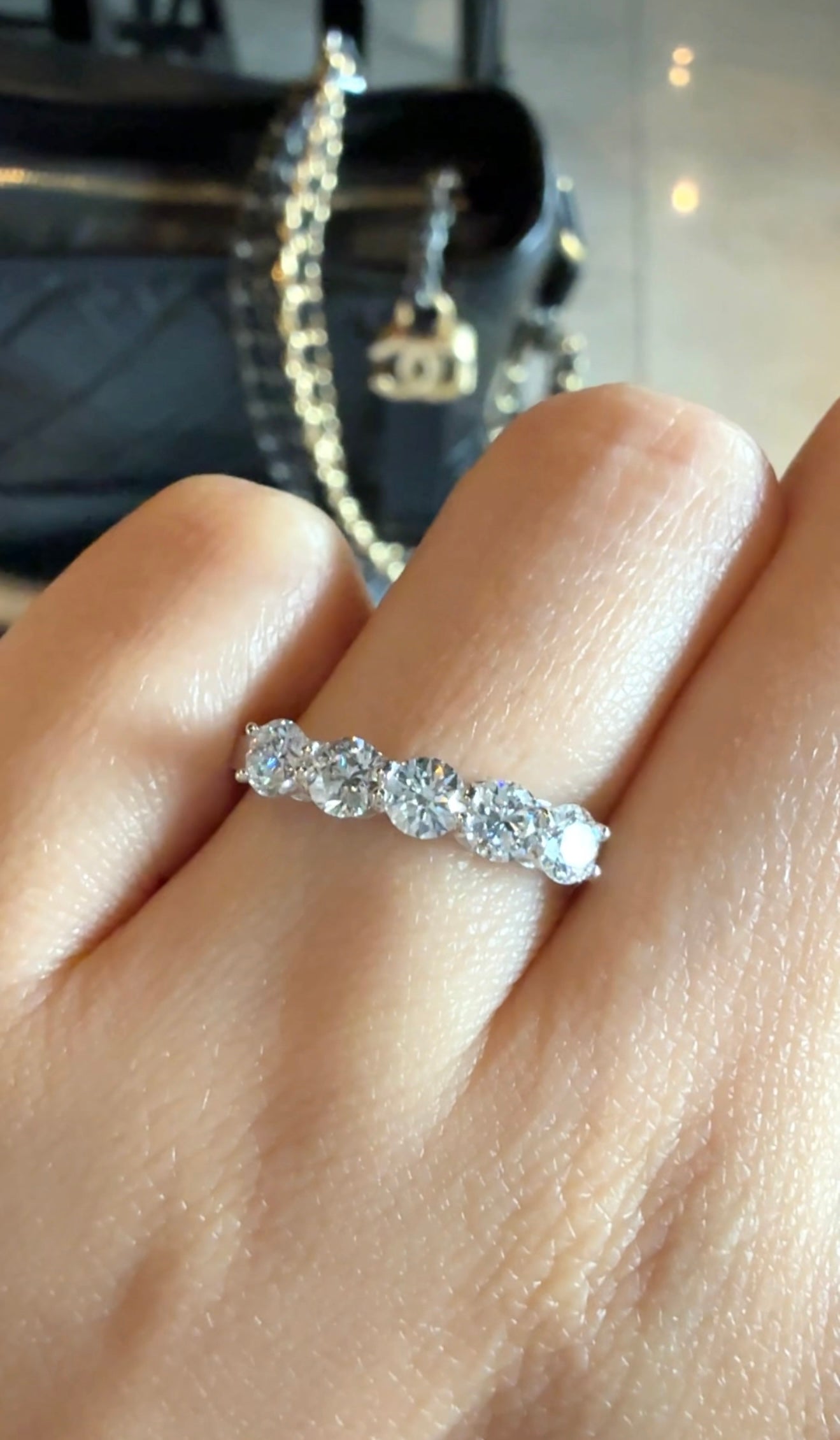 Ysa Half-Eternity Ring