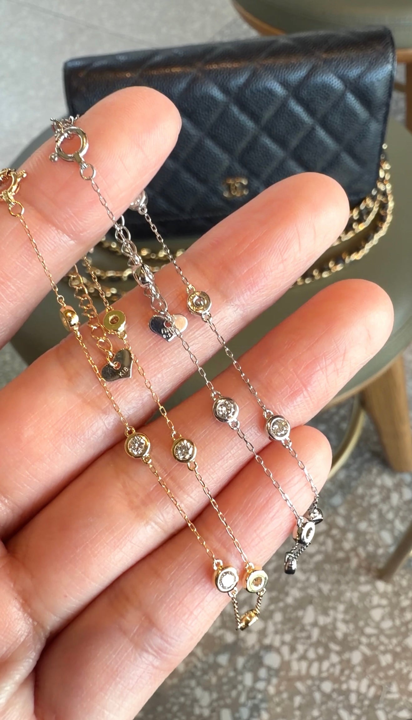 Zia Platinum Station Bracelet