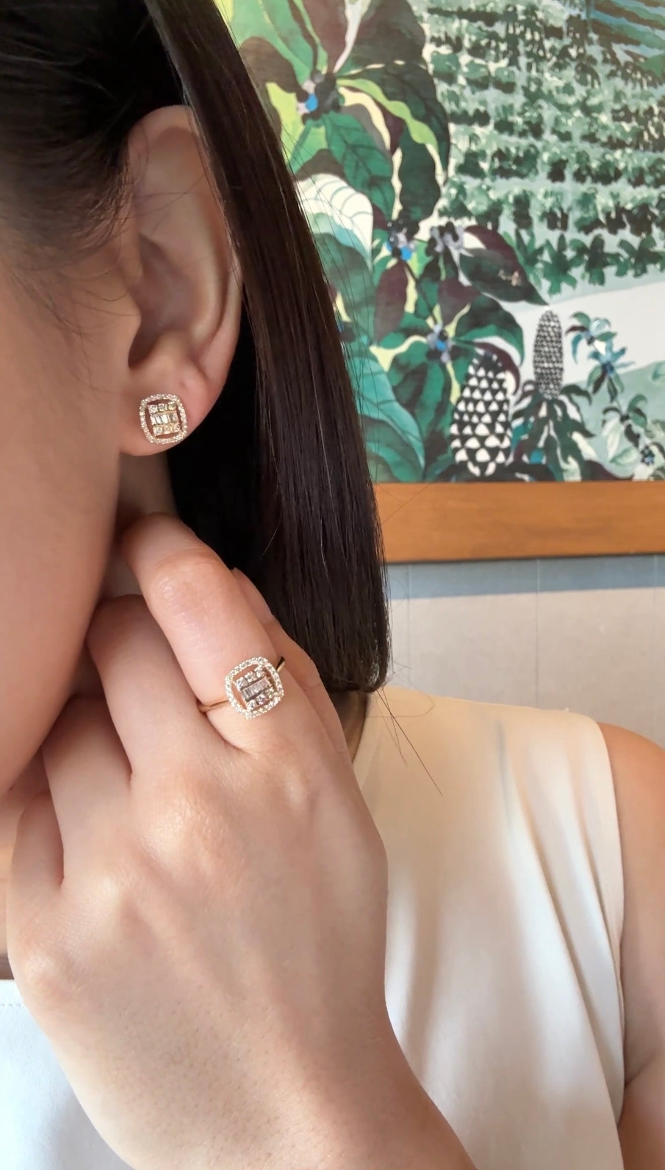 Sam Cushion Design Earrings