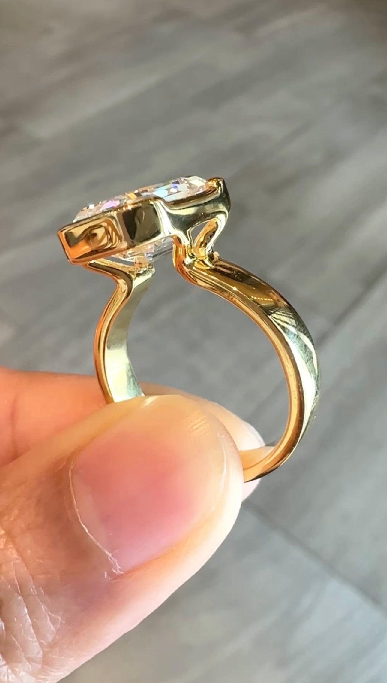 EMMELINE Emerald Ring