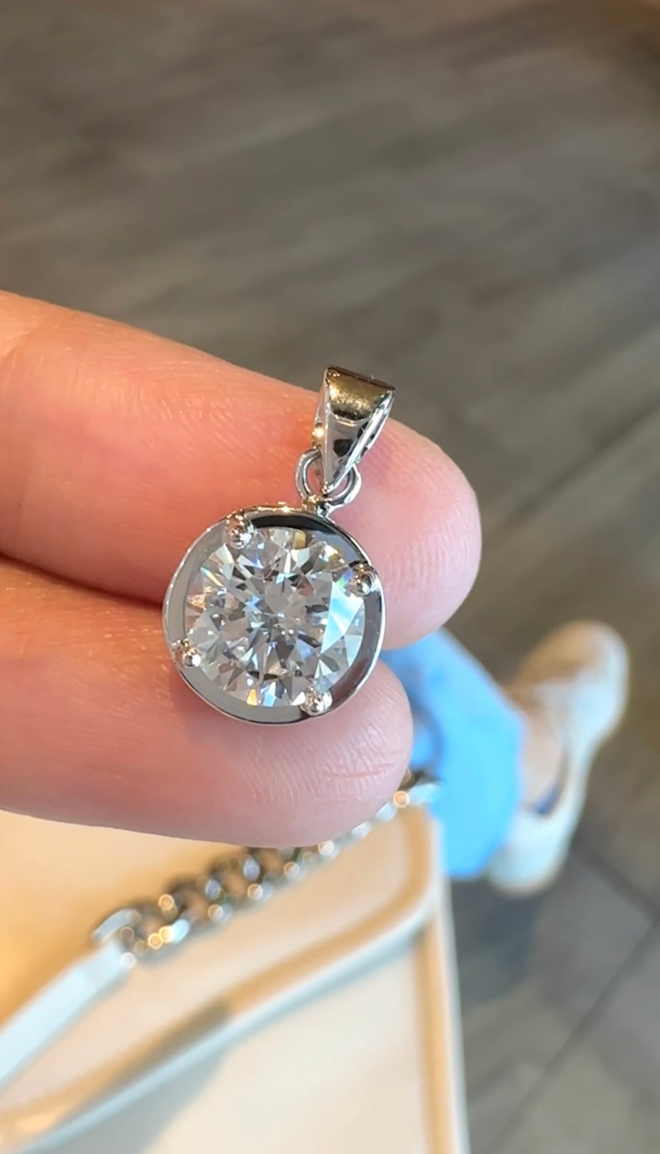 Patrice 2-Carat Diamond Pendant