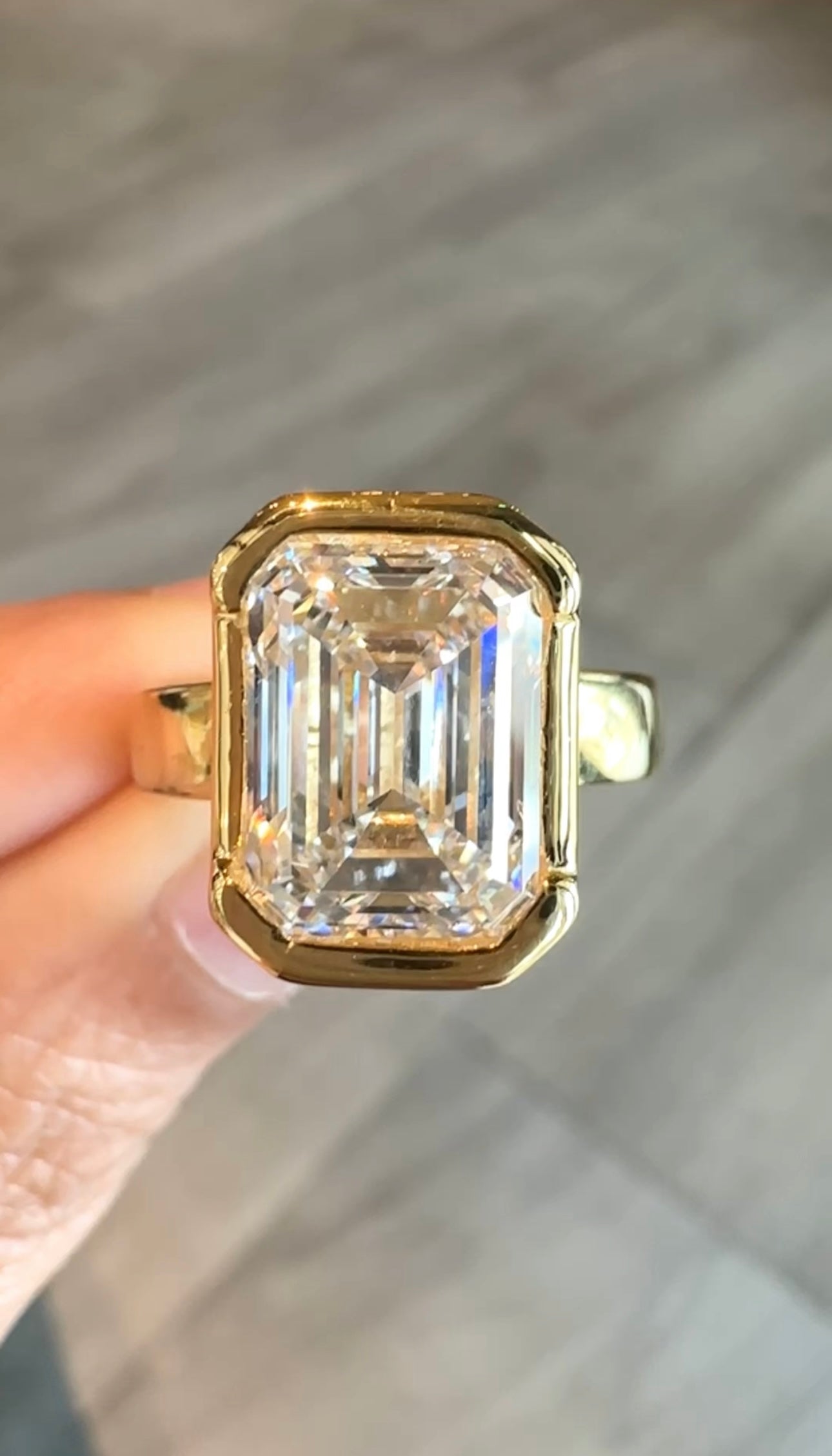 EMMELINE Emerald Ring