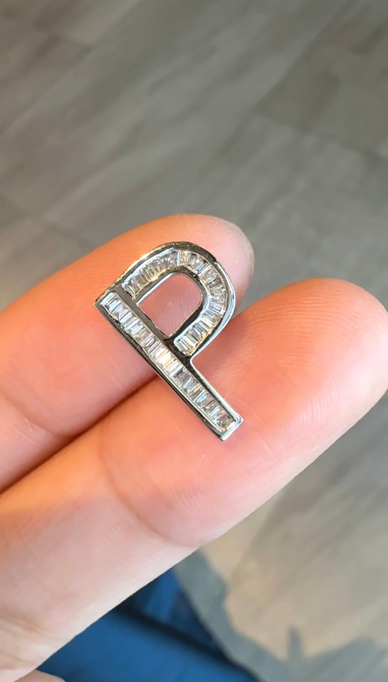 Letty P Diamond Pendant