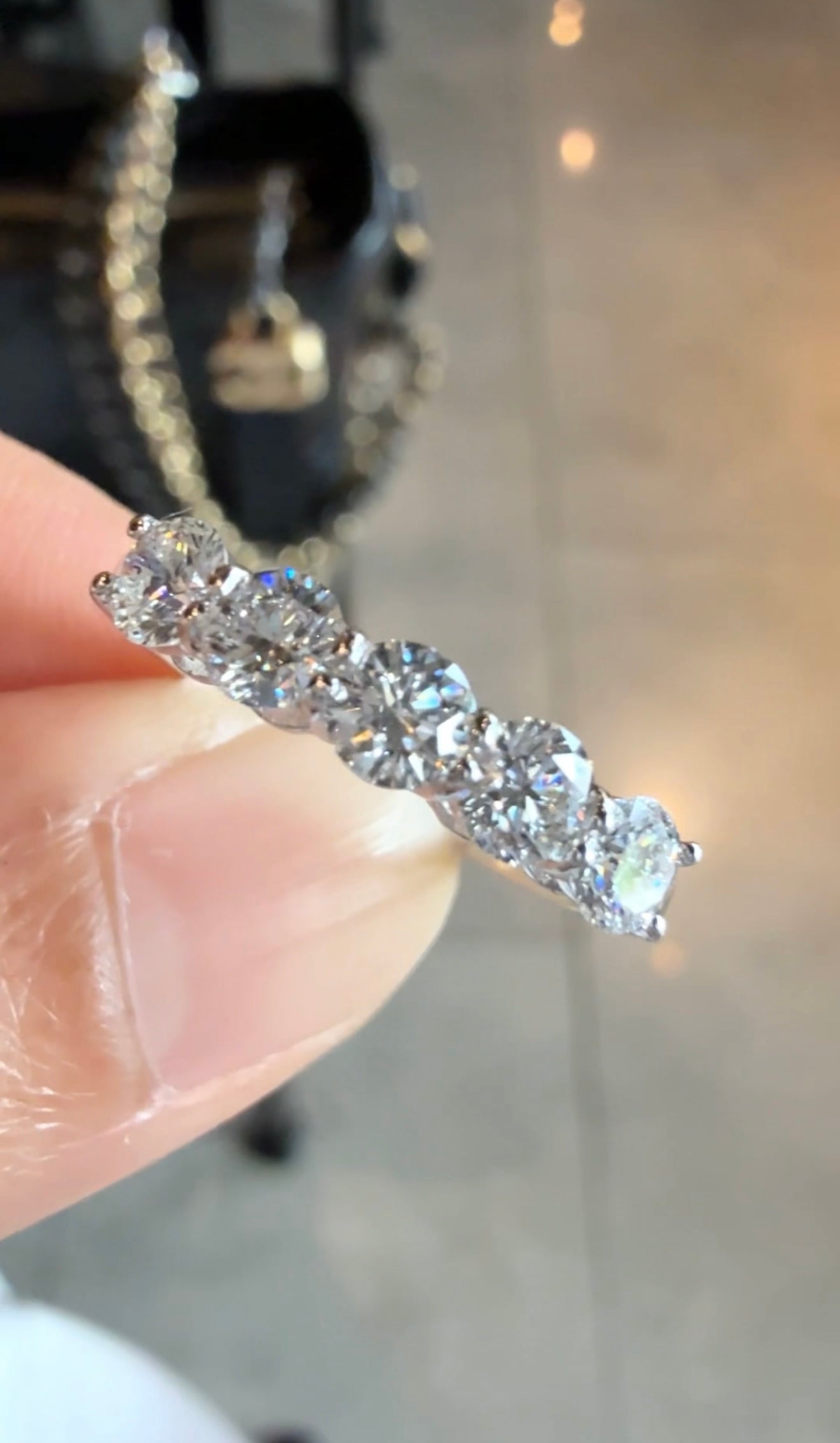 Ysa Half-Eternity Ring