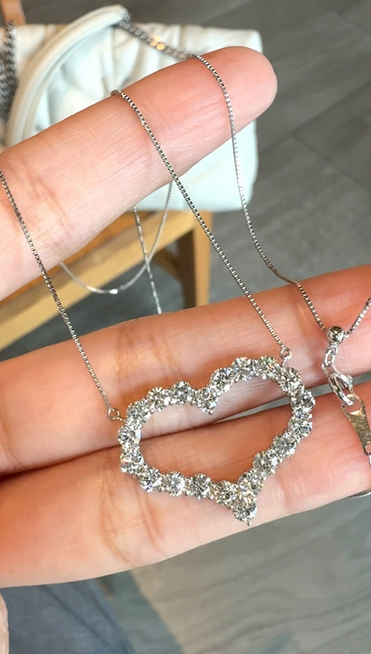 Heart Diamond Necklace