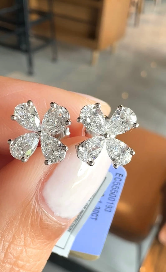 IRIS Clover Earrings
