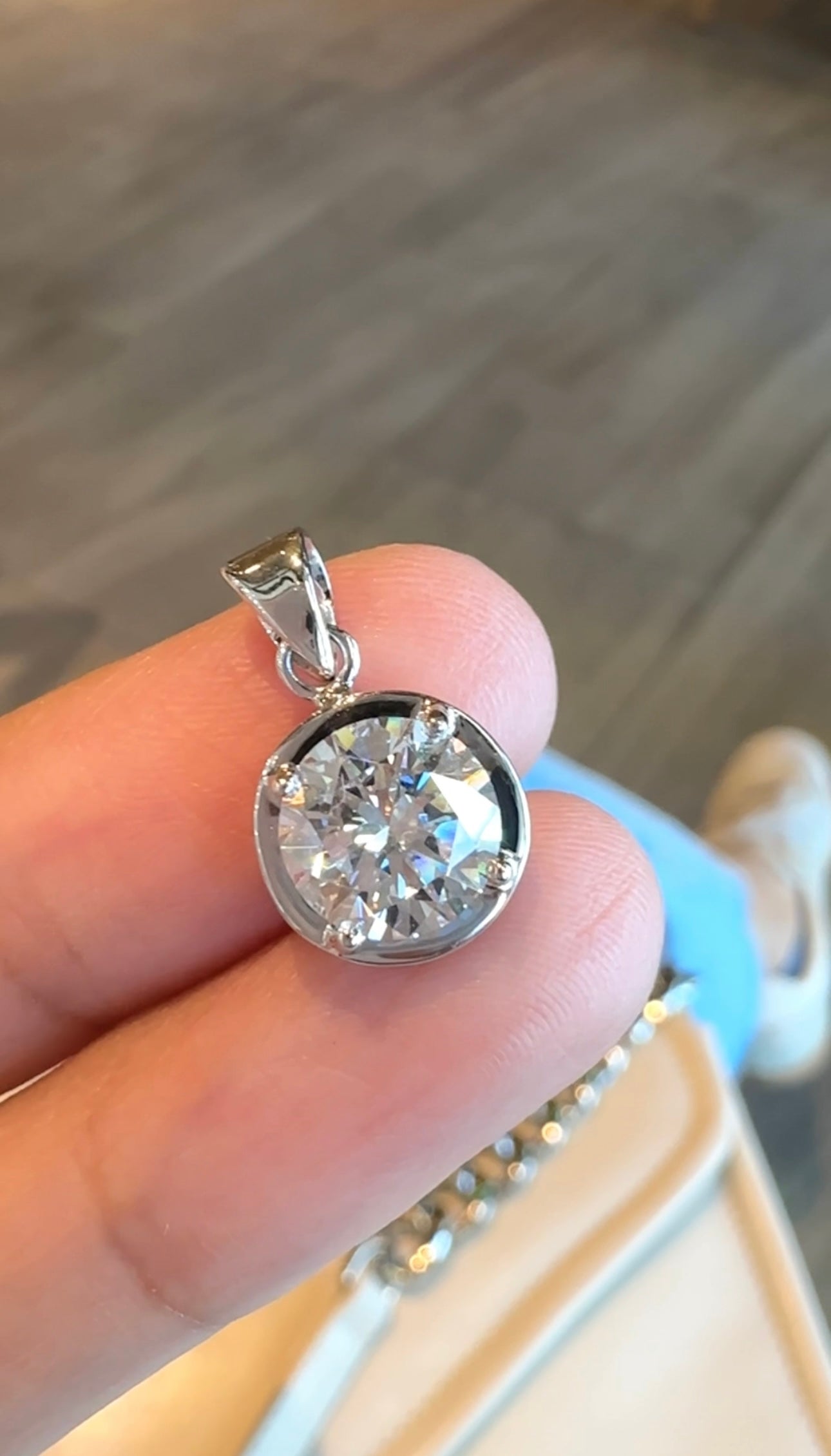 Patrice 2-Carat Diamond Pendant