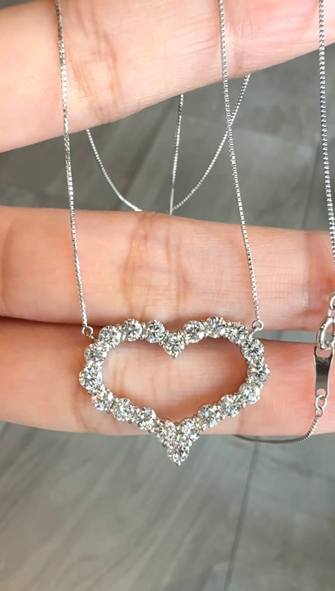 Heart Diamond Necklace