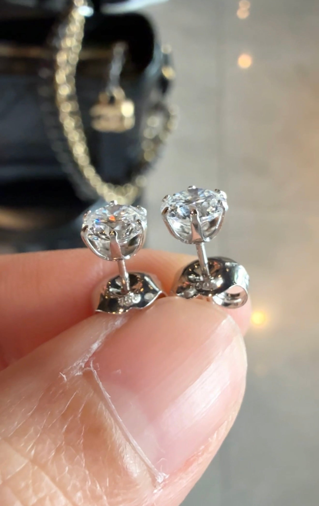 Tish .50-Carat Stud Earrings