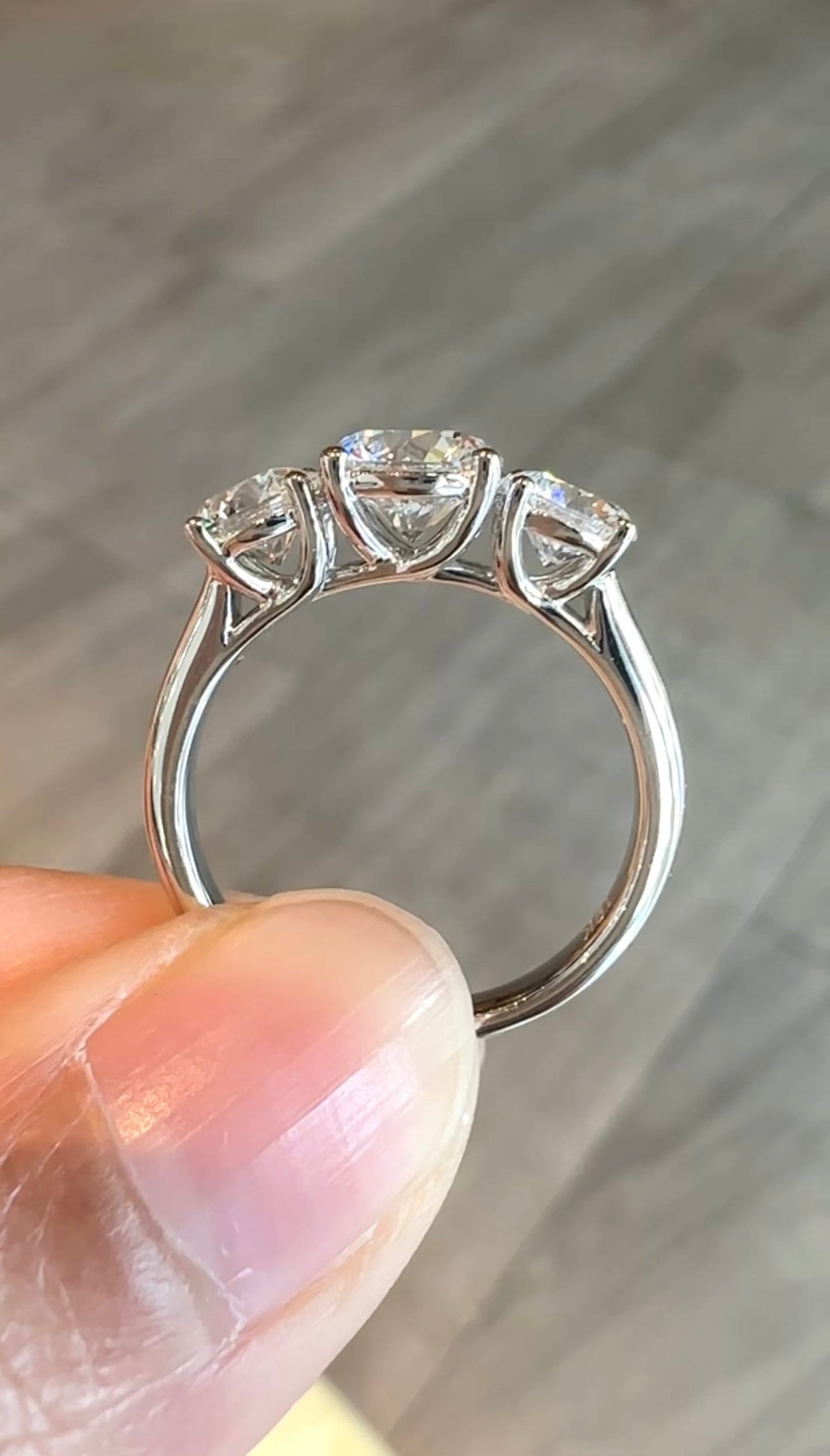 TORI Trio Diamond Ring