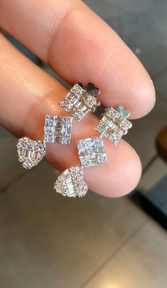 Katy Tricolor Earrings